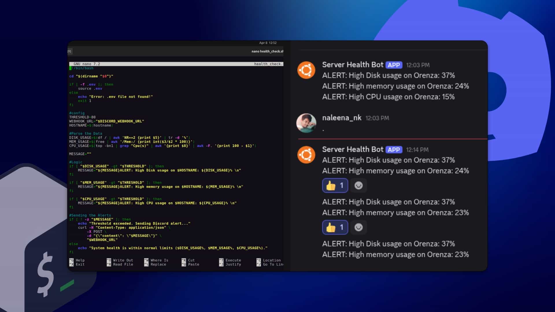 Project screenshot
